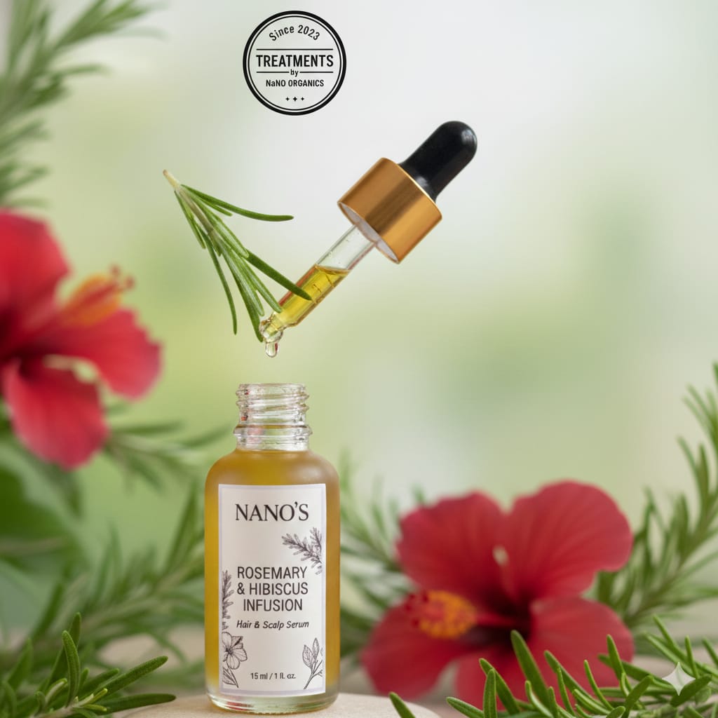 Rosemary and Hibiscus Hair serum